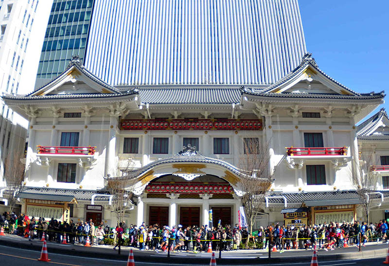 Театр Кабуки в Токио, Гиндза.