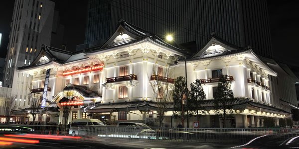 Театр Кабуки в Токио. Гиндза.